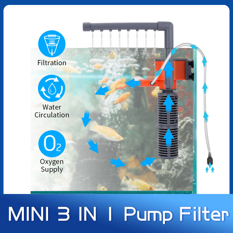 Aquarium Xilong - Sưởi Xilong XL-666/777A Mini Bơm Lọc